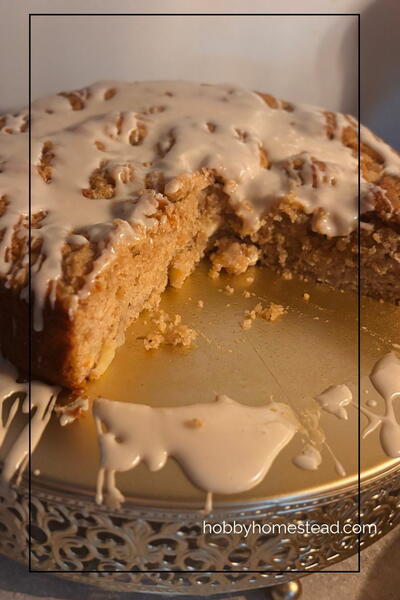 Sourdough Discard Apple Coffee Cake With Maple Glaze Sourdough Discard Apple Coffee Cake With Maple Glaze