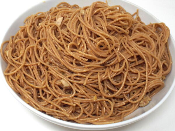 Whole Wheat Spaghetti And Chicken Carbonara Whole Wheat Spaghetti And Chicken Carbonara