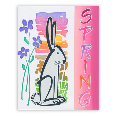 Five Easter Bunny Cards