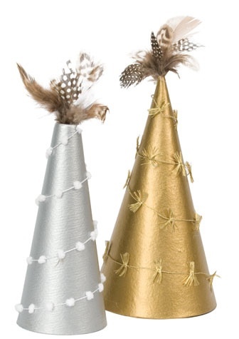 Trees in Silver and Gold