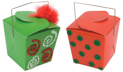 Holiday Boxes with Beadwork