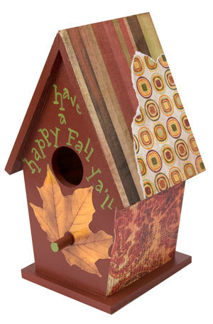 Autumn Birdhouse