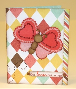 Our Love has Wings Card