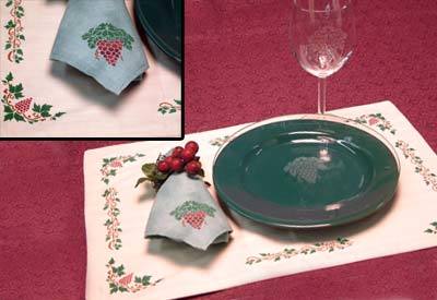Holiday Table Place Setting