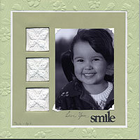 "Love Your Smile" Scrapbook Page