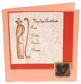 Wedding Shower Invitation and Gift Box