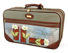 Custom Painted Suitcase