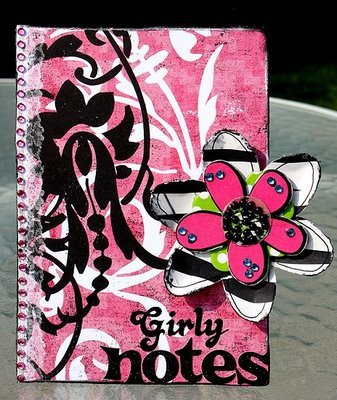 Girly Notes Notebook