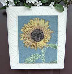 Sunflower Wall Pocket