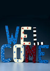 Nautical Welcome Sign | FaveCrafts.com