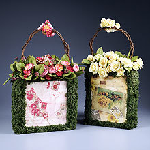 French Floral Purses