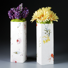 Paper Crafted Vase