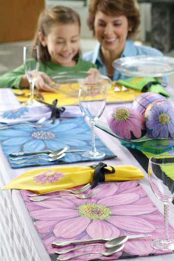 Dandy Daisies Easter Table Setting