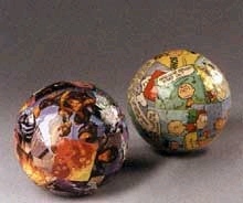 Awesome Comic Wrapped Decorative Balls