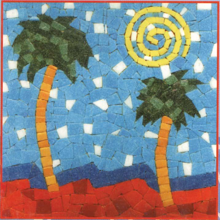 Beach Mosaic Art | FaveCrafts.com Beach Mosaic Art | FaveCrafts.com