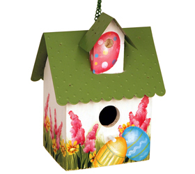 Easter Egg Birdhouse