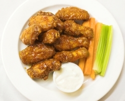 Buffalo Chicken Wings and Sauce