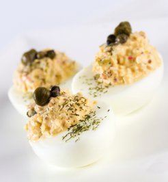 Chris' Deviled Eggs