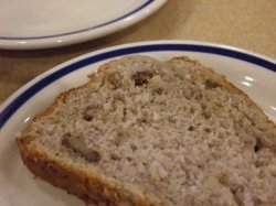 Easy Bread Machine Banana Bread