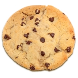 A Semi Sweet Triple Chocolate Cookie