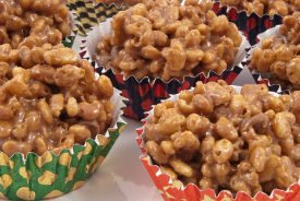 Lazy Peanut Butter Rice Krispie Balls