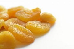 Apricot Glazed Pears