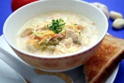 Amish Style Chicken and Corn Soup