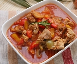 Afghan Lamb Stew with Spinach