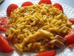 Polka Dotted Macaroni and Cheese