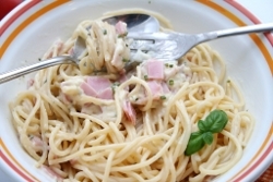 Macaroni and Cheese Carbonara