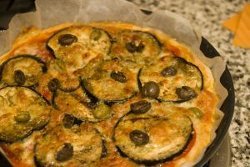 Eggplant Pizza