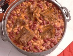 Mexican Pork Chops and Beans