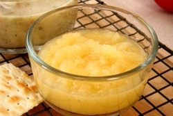 Applesauce Cake Baked in a Jar