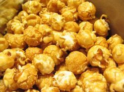 Low Fat Carmel Corn Crunch Snack Mix