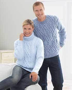 Aran Sweater Knitting Patterns for Man and Woman