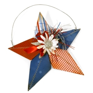 4th of July Star Wall Hanging