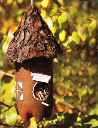 Plastic Bottle Birdfeeder