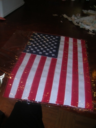 American Flag Placemat Tutorial