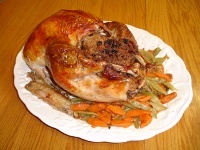 Orange Marmalade Glazed Roast Turkey