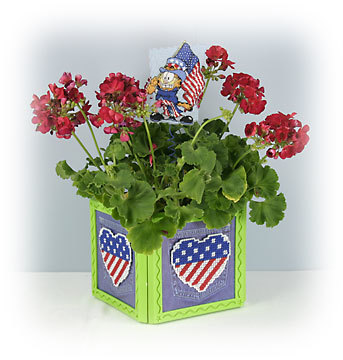4th of July Planter