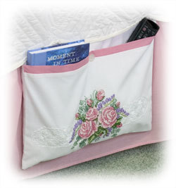 Rose Pillowcase Bed Caddy