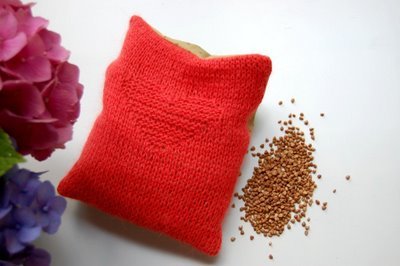 Heating Pillow with Buckwheat