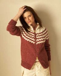 Zig Zag Cardigan