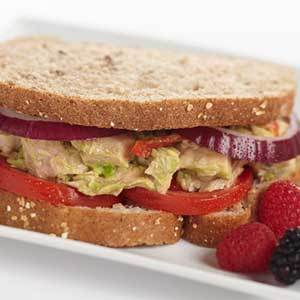 Avocado Tuna Salad Sandwich