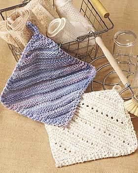 12 Knitted Dishcloth Patterns Easy Knitting Patterns For
