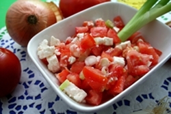 Panera Tomato Mozzarella Salad