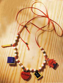 School Bead Necklace