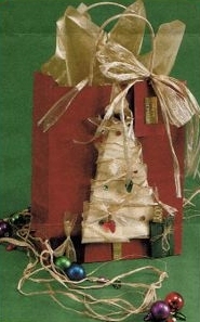 Ribbon Christmas Tree Bag