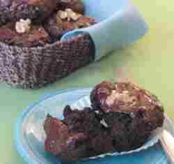 Healthy SmartBran Chocolate Fudge Cupcakes