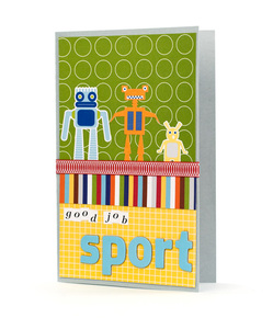 Good Job Robot Card | FaveCrafts.com